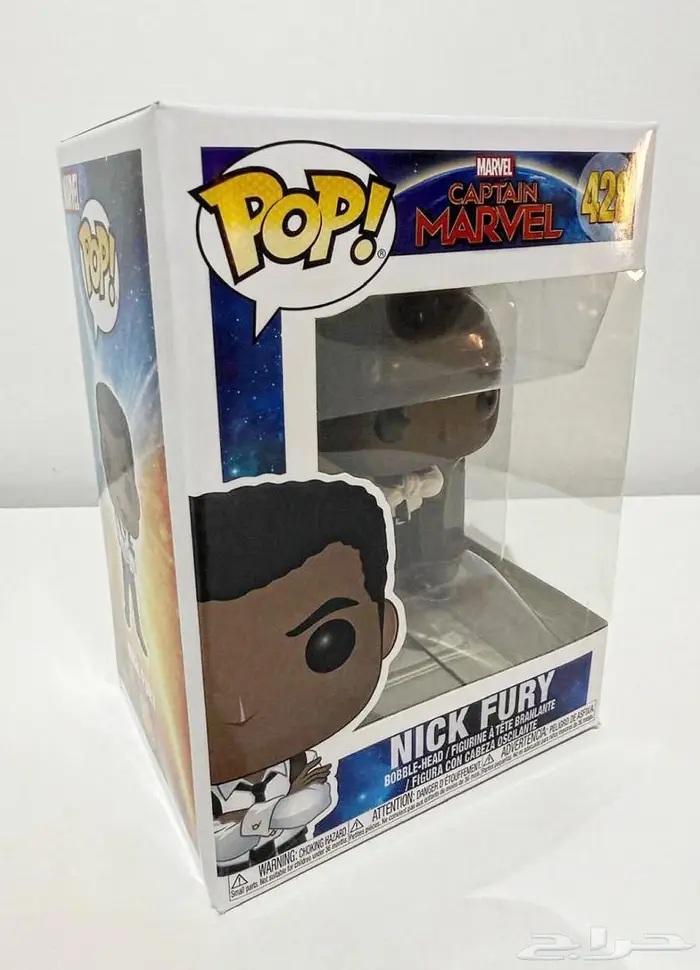 فانكو بوب مارفل نيك فيوري مجسم Funko Pop Nick Fury 0