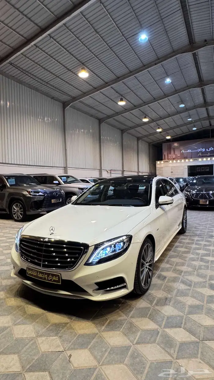 مرسيدس S400 2015 KIT AMG جفالي عداد 71 الف 1