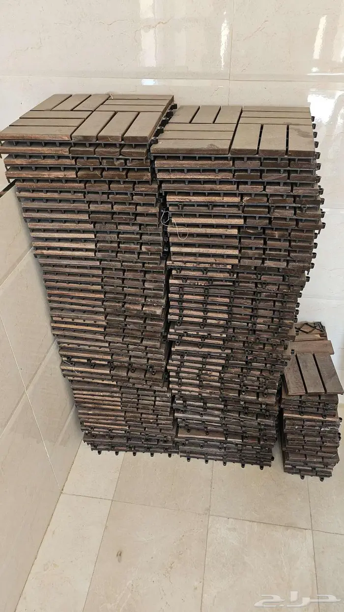 باركيه خشب ايكيا مربعات مقاس 30 30 0