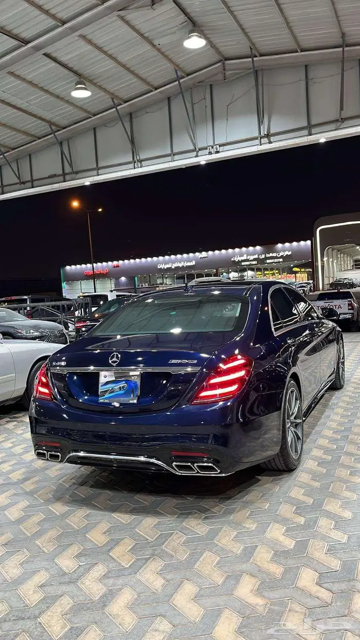 مرسيدس S450 فل كامل سعودي جفالي موديل 2018 3