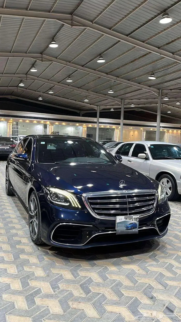 مرسيدس S450 فل كامل سعودي جفالي موديل 2018 1