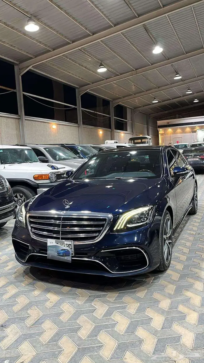 مرسيدس S450 فل كامل سعودي جفالي موديل 2018 4