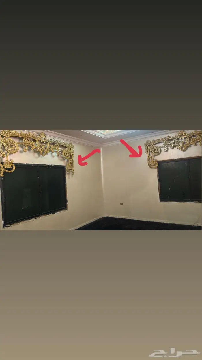 ديكور ستاره لون ذهبي 0