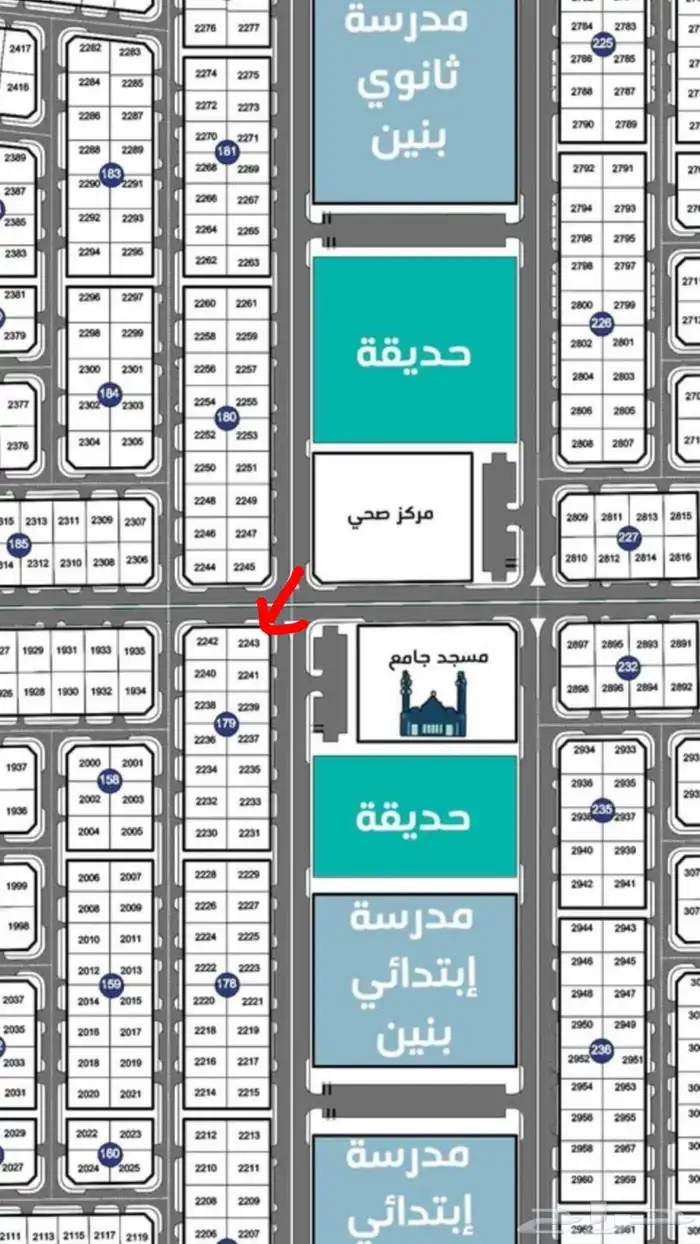 ارض للبيع مخطط المنار بيش 0