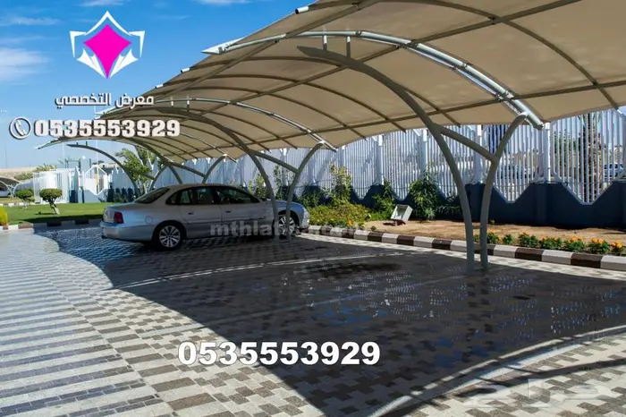 شركة متخصصة في تركيب نظام مظلات مواقف السيارات الجديد 29