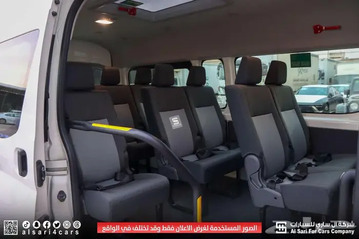 تويوتا هايس ركاب بنزين 2024 10