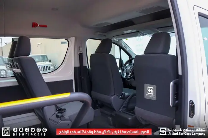تويوتا هايس ركاب بنزين 2024 14