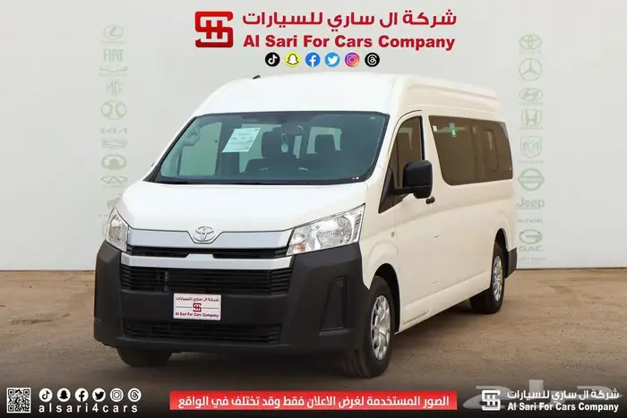 تويوتا هايس ركاب بنزين 2024 18