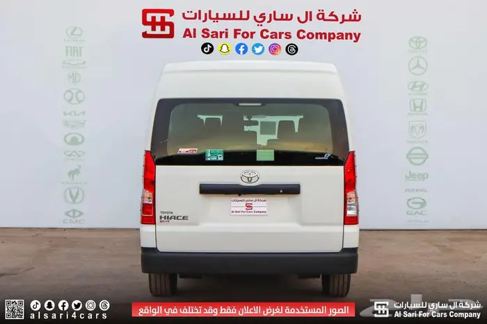تويوتا هايس ركاب بنزين 2024 7
