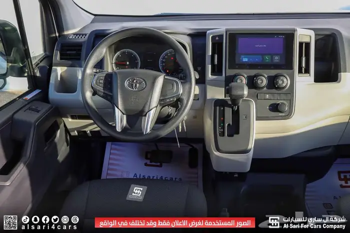 تويوتا هايس ديزل ركاب جير أوتوماتيك 2025 4