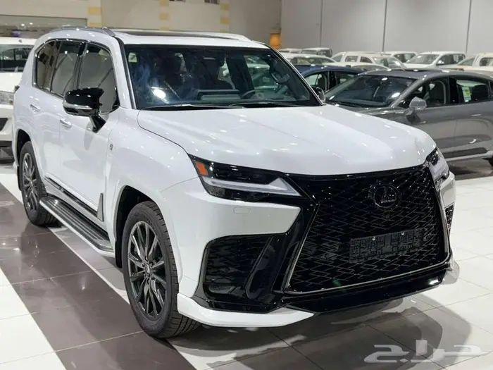 لكزس FF SPORT LX 600 خليجي 2025 اللون ابيض 2