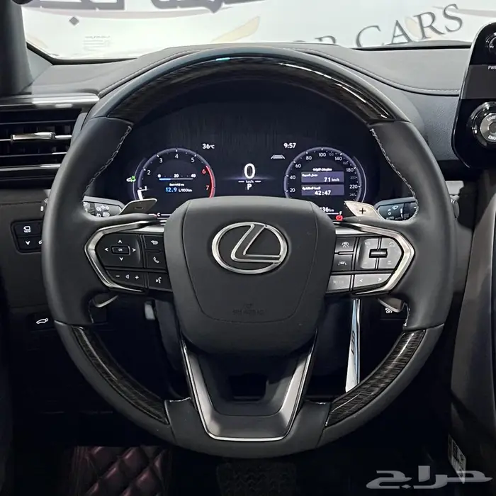 لكزس LX600 بي بي بنزين دبل 2025 ممشى 3 الف 9