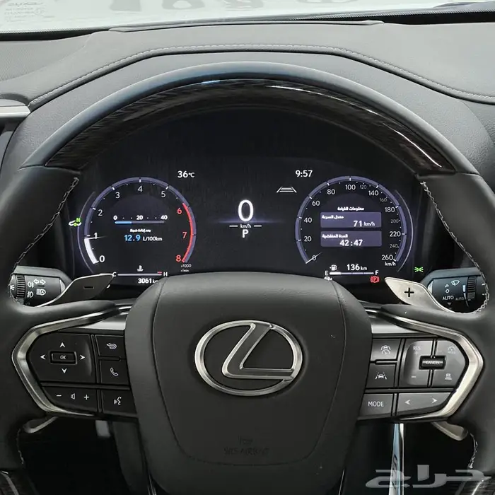 لكزس LX600 بي بي بنزين دبل 2025 ممشى 3 الف 10