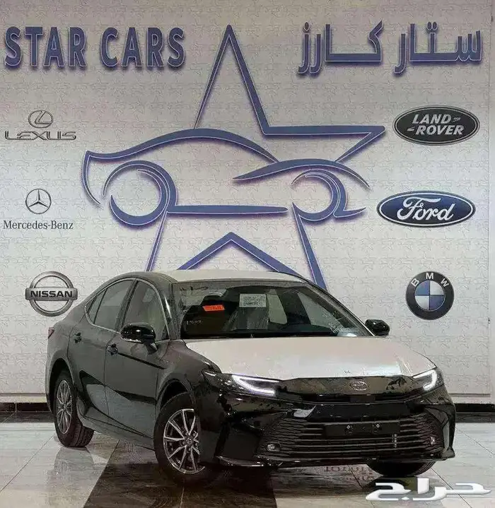 كامري 2025 E استاندر بنزين اسود سعودي اصفار 0