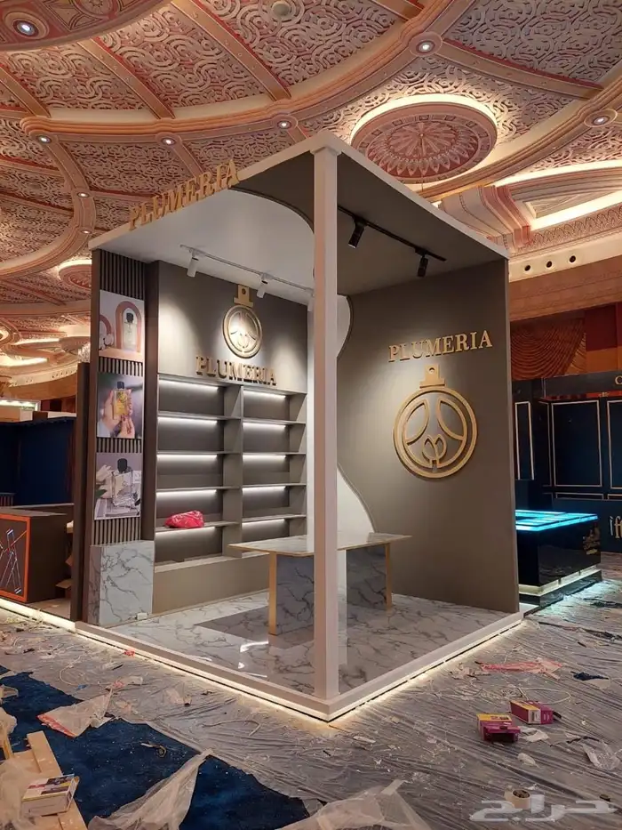 تصميم وتنفيذ معارض   ديكورات بوثات محلات مكاتب 16