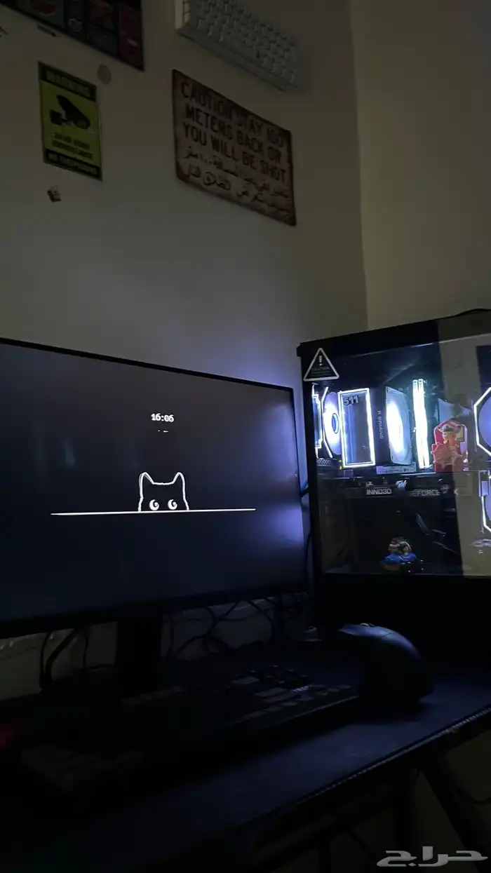 بيسي كرت شاشه 3060rtx معالج i5 12400f 5