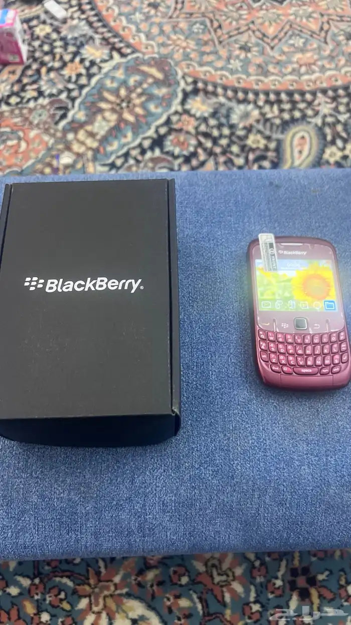 بلاك بيري احمر 12