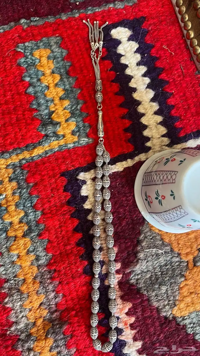 سبحة فضة صافي عيار 925 6