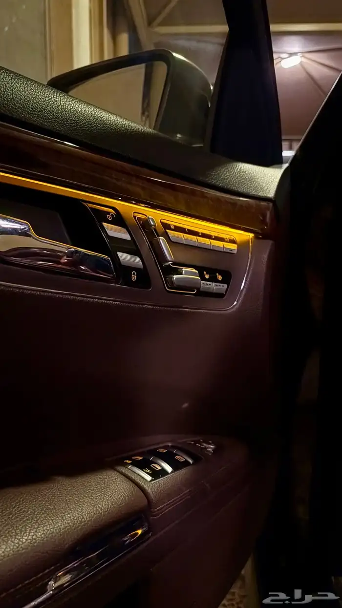 مرسيدس S500 مديل 2011مخزن نظيف جدا 16