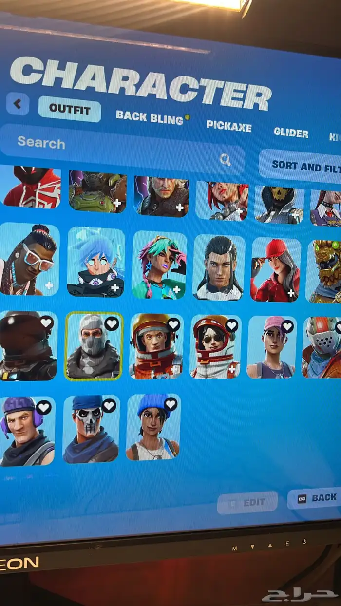 حساب فورت نايت ابيك 0