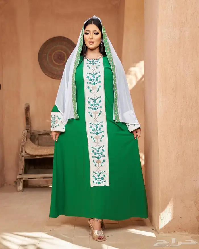 جلابيات اليوم الوطني مع الطرحه بسعر الجمله 3