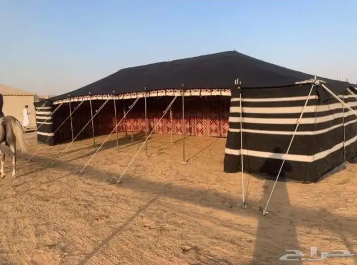 تفصيل بيوت شعر أسود و أبيض جميع المقاسات 1