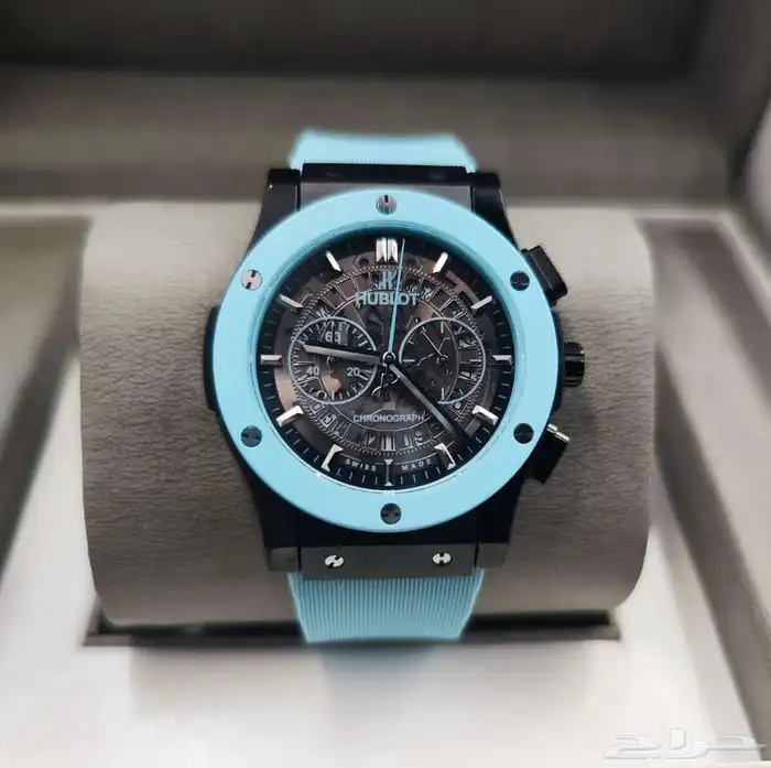 مجموعة من ساعات هوبلوت HUBLOT أوتوماتيك سويسرية ماستر 17
