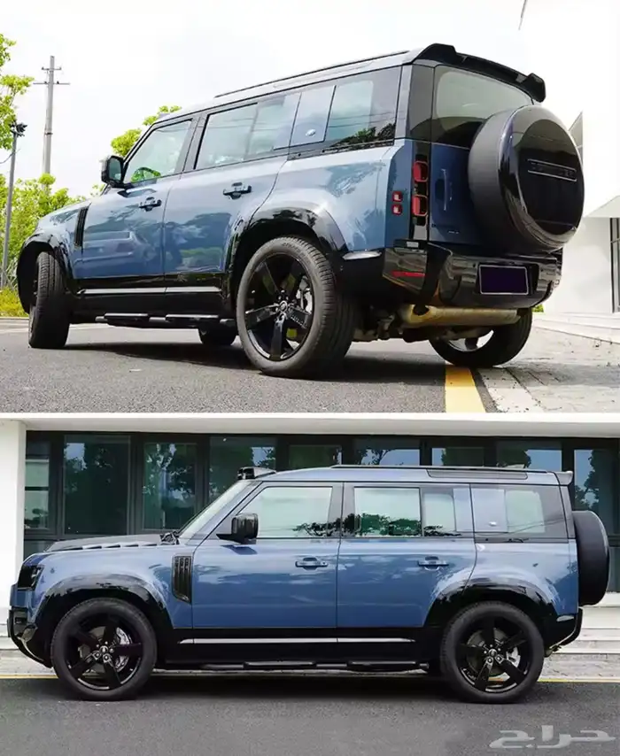 اكسسوارات ديفندر DEFENDER وطايات لون اسود رفارف نحيفة 50