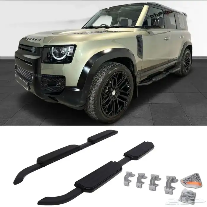 اكسسوارات ديفندر DEFENDER وطايات لون اسود رفارف نحيفة 38