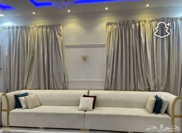 كنب مستخدم 6 قطع و ستاره و 7 طاولات 0