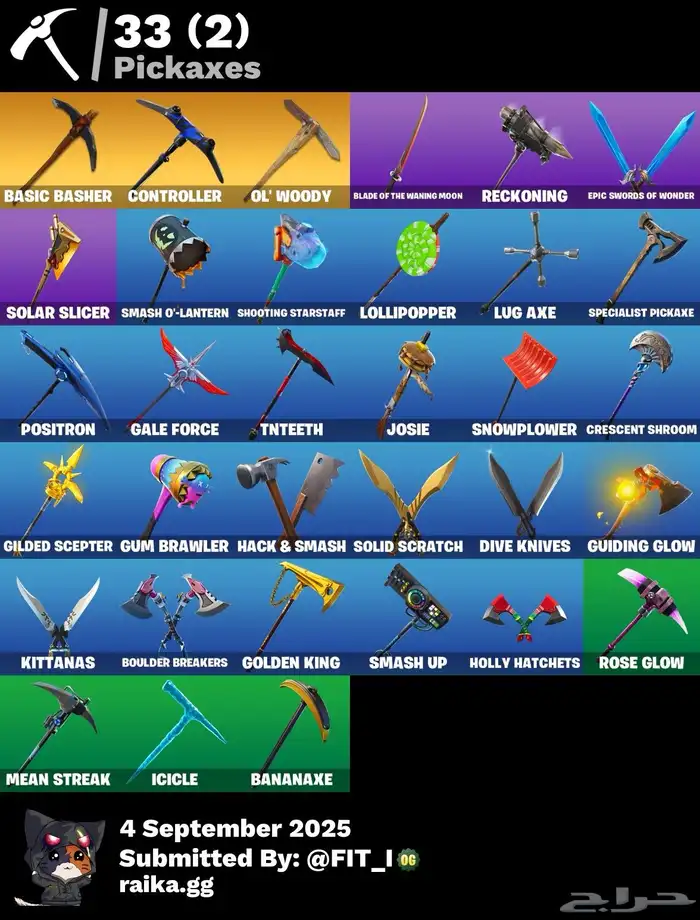 حساب فورتنايت   ترفس كوت   سمكة البطولة   سيزن 4 و 6 2