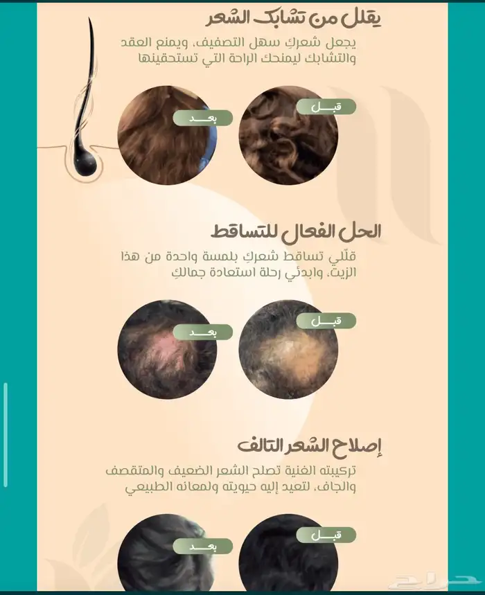 الزيت المثالي للشعر 5