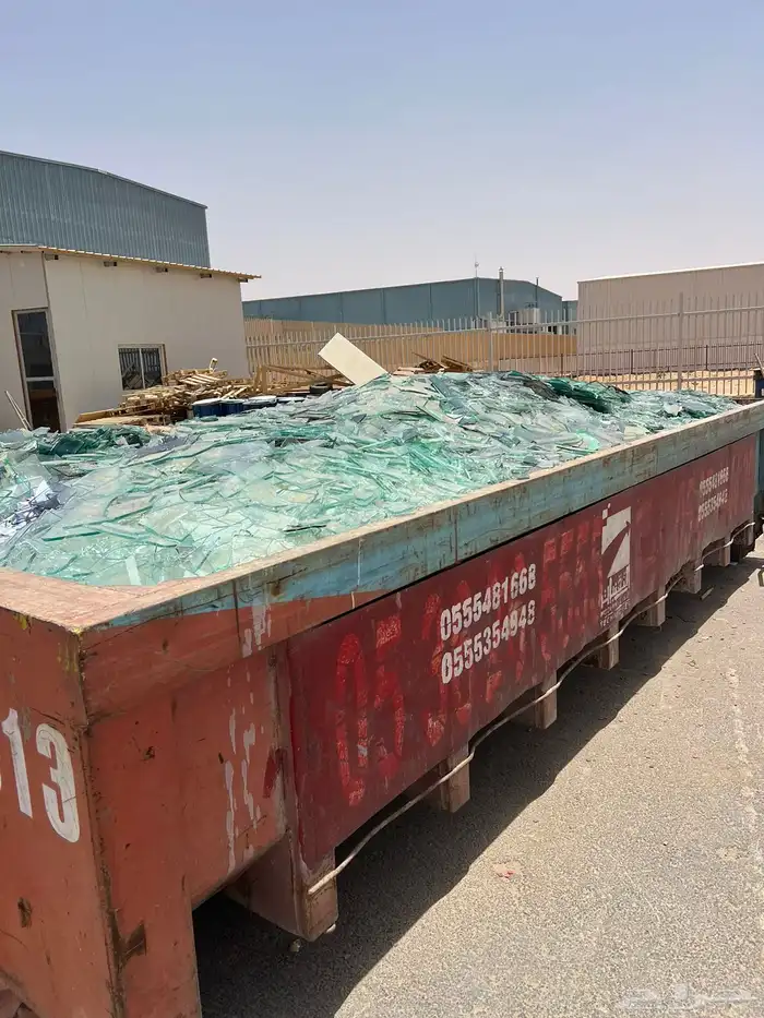 زجاج سكراب وزجاج صالح للقص والاستخدام 0