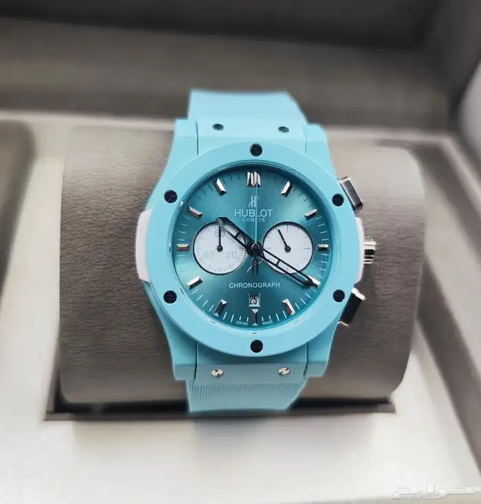 مجموعة من ساعات هوبلوت HUBLOT أوتوماتيك سويسرية ماستر 19