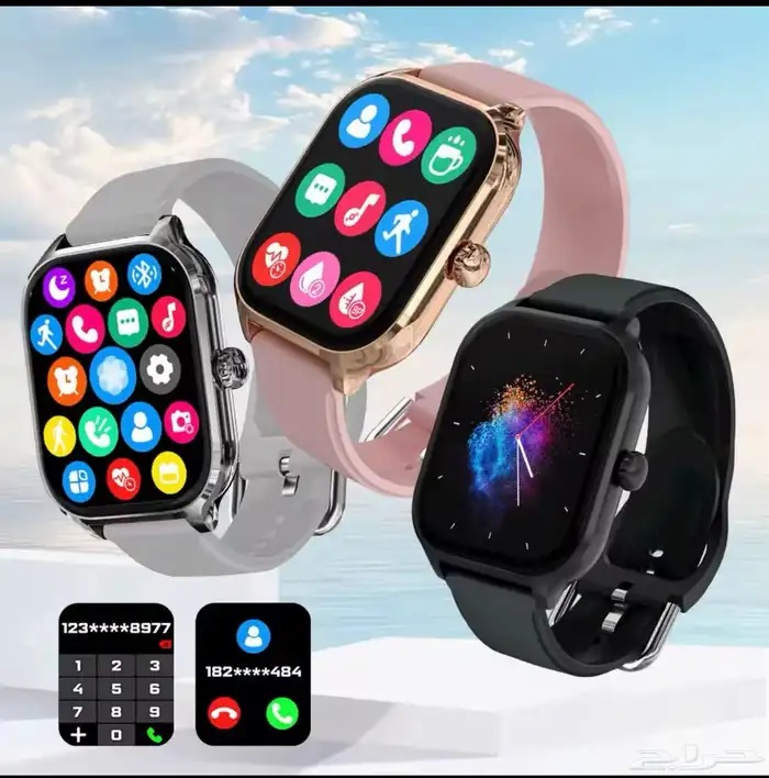 شاحن وسماعات وساعه ذكيه 0