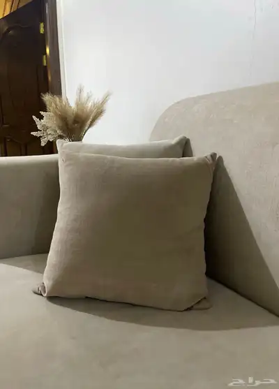 كنب حرف L شبه جديد مع ستاره index
