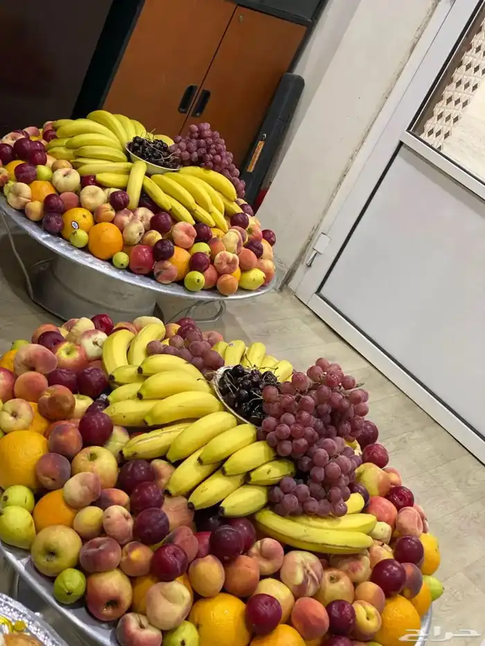 تجهيز صحون فواكه 2