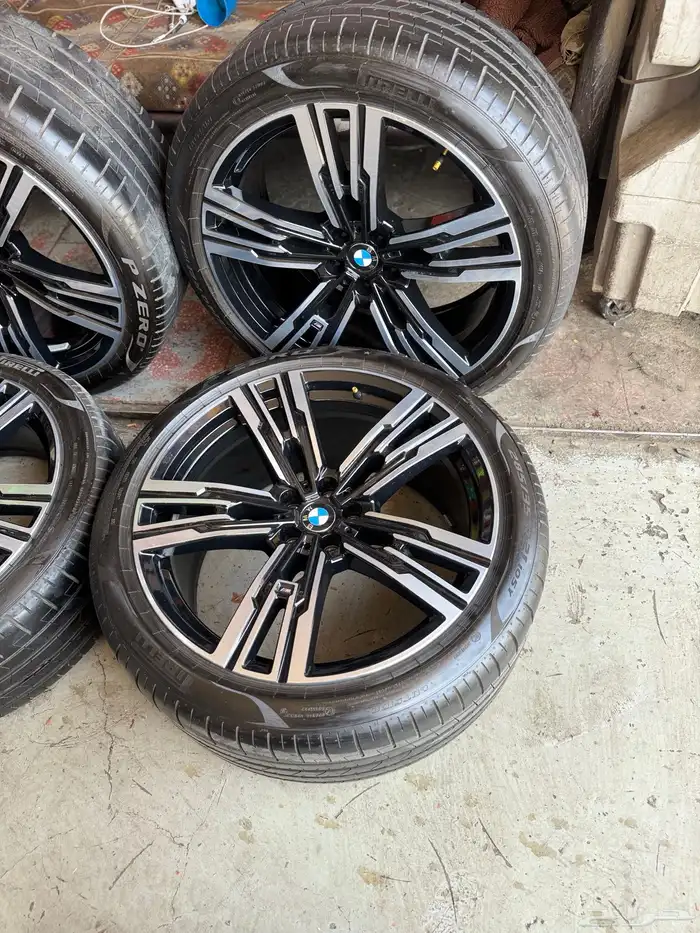 جنوط وكفرات BMW مقاس 21 اصلي وكاله 2025 7