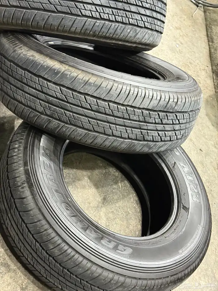 كفرات دلوب ياباني مقاس (18_70_265) نظيفه اخوات الجديد 28