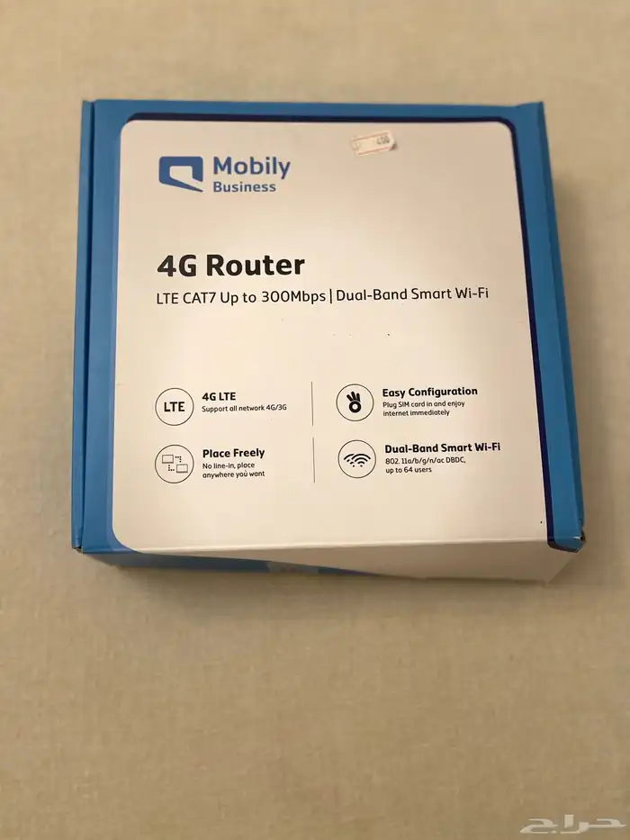 روتر موبايلي مستعمل استعمال سته شهور فقط 0