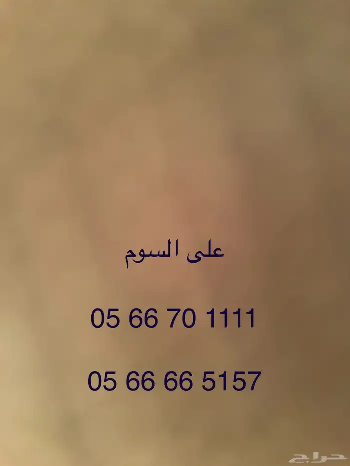 ارقام مميزة للبيع 0