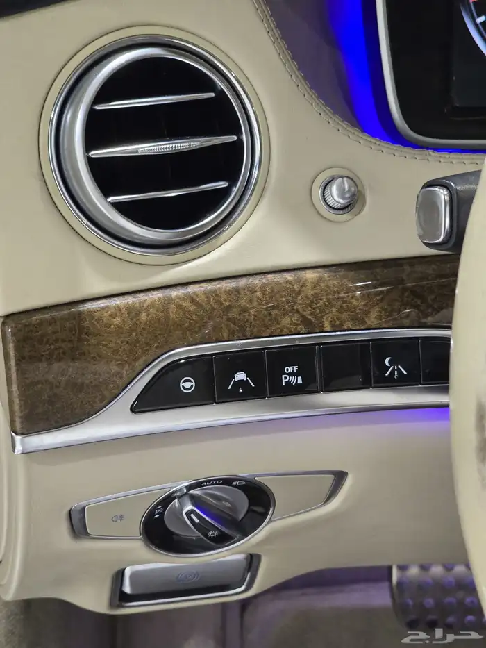 مرسيدس S500 موديل 2014 بحاله ممتازه 17
