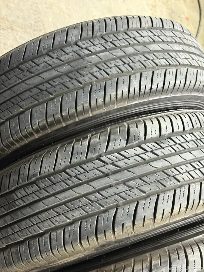 كفرات دلوب ياباني مقاس (18_70_265) نظيفه اخوات الجديد 7