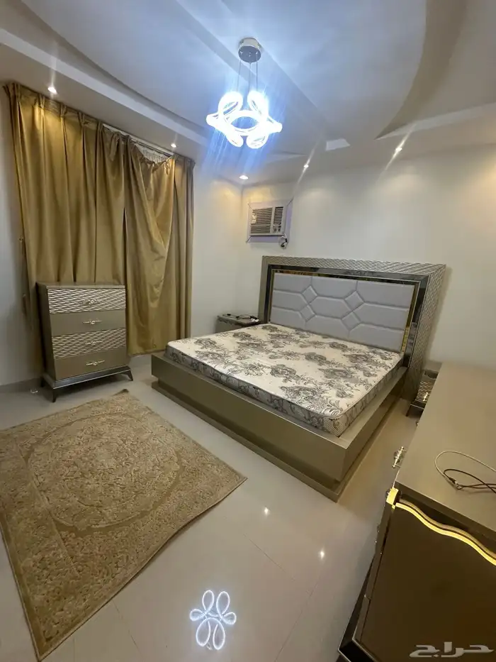 غرفة نوم. تركي. شبه جديد استخدام. شهر فاتورة الشرا 12الف 5