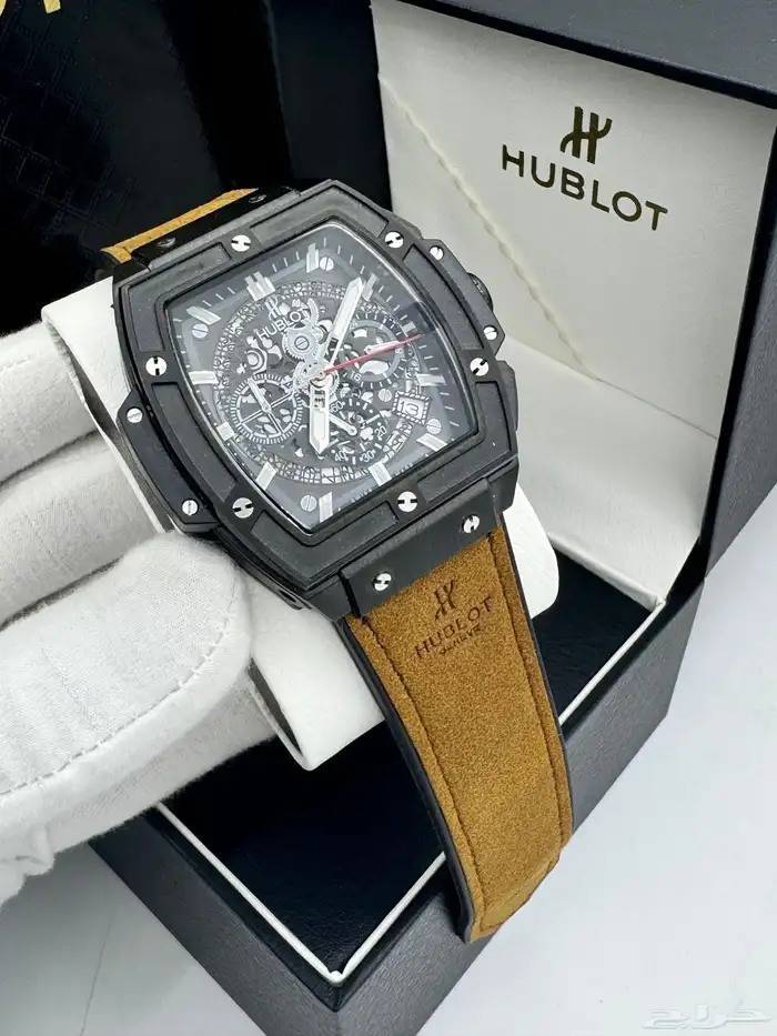 مجموعة من ساعات هوبلوت HUBLOT أوتوماتيك سويسرية ماستر 12