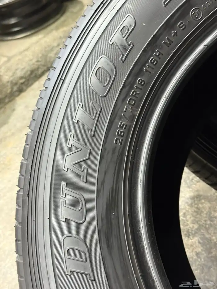 كفرات دلوب ياباني مقاس (18_70_265) نظيفه اخوات الجديد 27