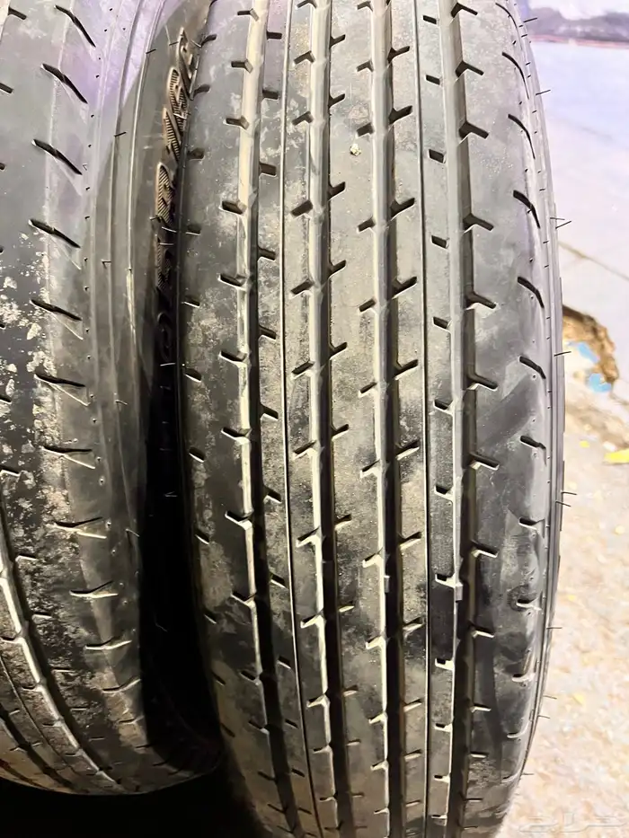 جنوط نيسان فتك أصلي وكاله مع كفرات صيني مقاس 225 95 16 6