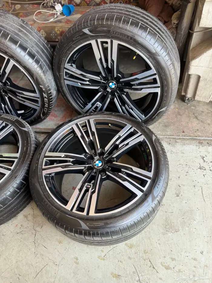جنوط وكفرات BMW مقاس 21 اصلي وكاله 2025 8