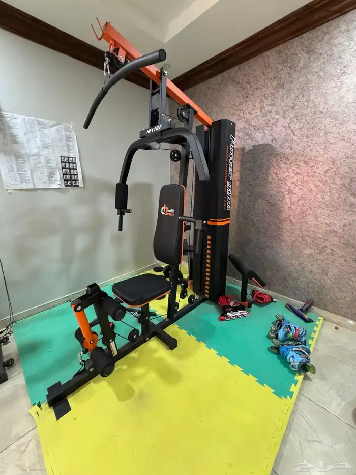 Home Gym in SAR 1200 ( purchased in 3 600 one year ago) 1