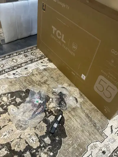 للبيع شاشه 55 بوصه TCL 2024 QLED PRO اخت الجديده نظيفه جدا index
